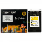 Cartridge Xantri HPC 803XL Black Chip, Tinta Printer HPC DeskJet 1111 1112 2132 2622