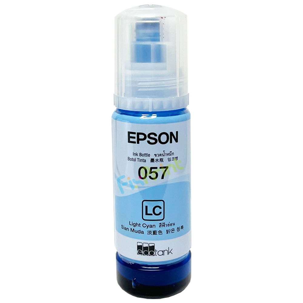 Tinta LOOSEPACK 057 Light Cyan 70ml (Tanpa Box), Tinta Refill Printer L8050 L18050 Original Epson